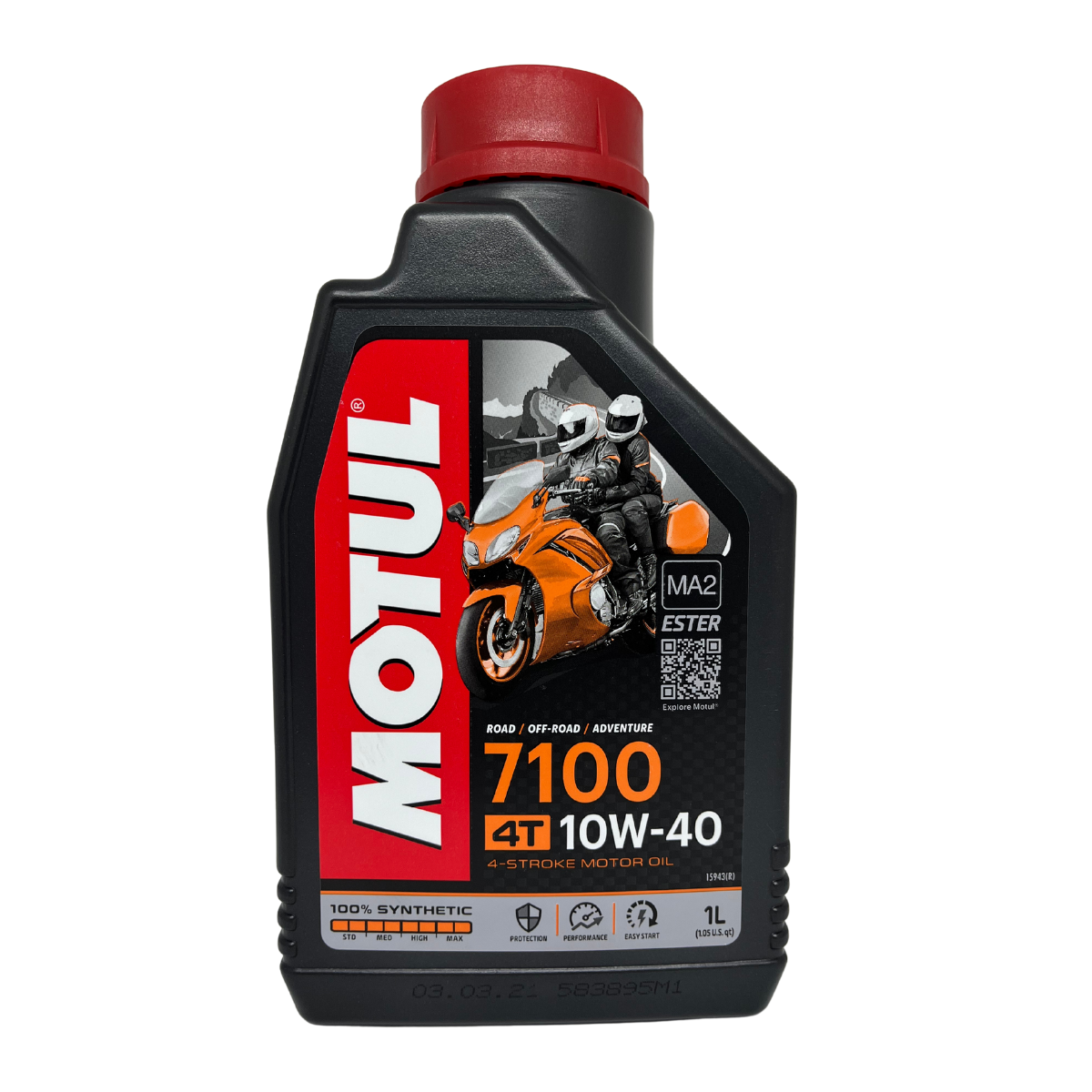 Aceite 10W-40 4T MOTUL 7100 ROAD/OFF-ROAD