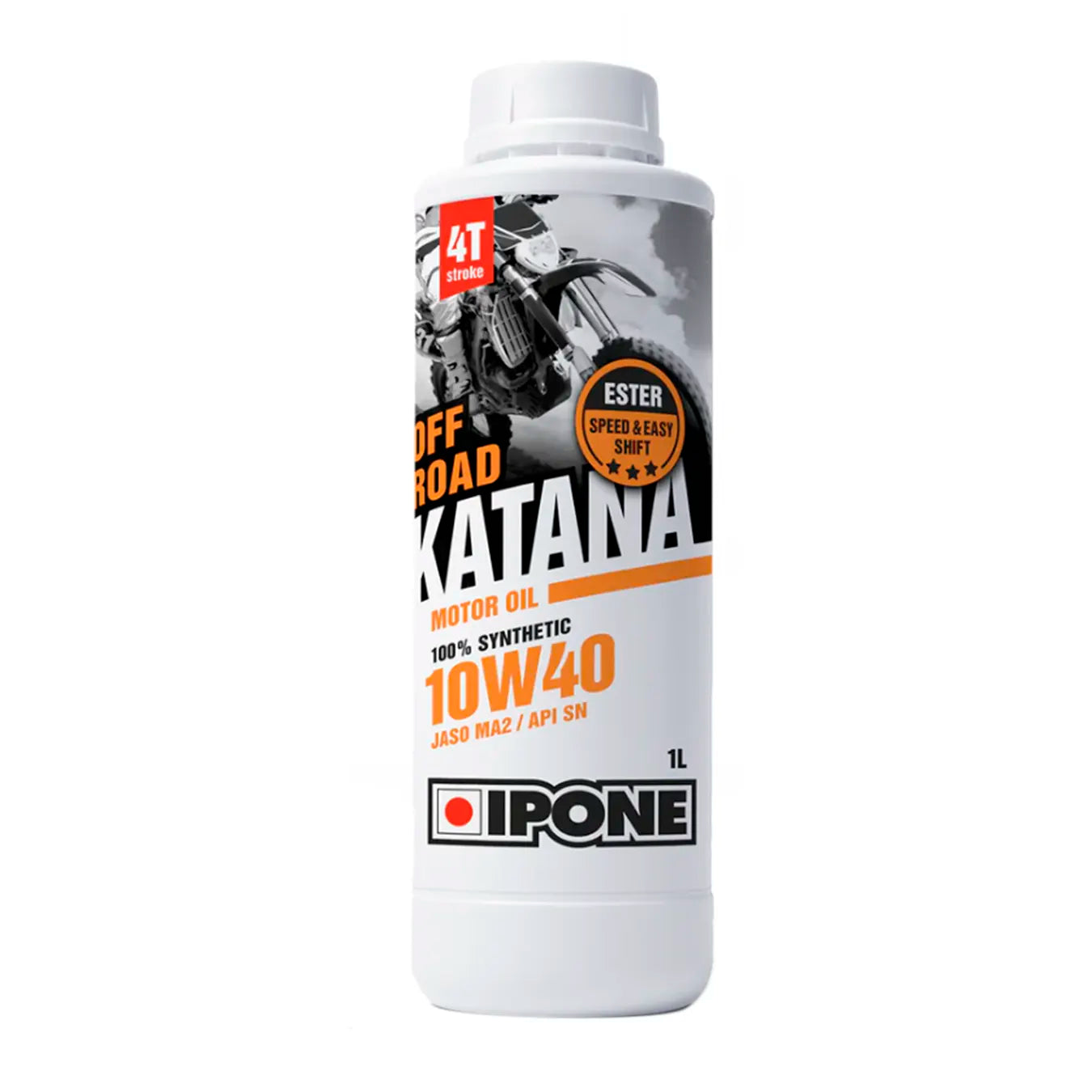 10W40 - IPONE Sintético Off Road Katana - Aceite para Motocicleta