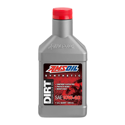 10w40 Sae Amsoil Dirt - Sintético - Aceite Moto