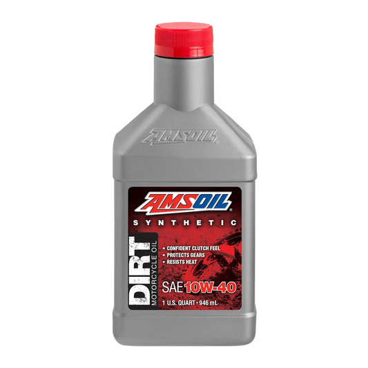 10w40 Sae Amsoil Dirt - Sintético - Aceite Moto