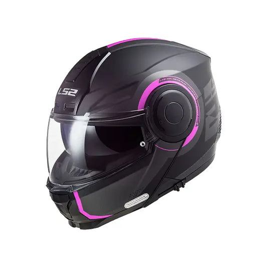 Casco LS2 FF902 scope arch-rosa titanio matt S