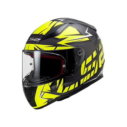 Casco LS2 FF353 rapid chromo negro-amar matte L