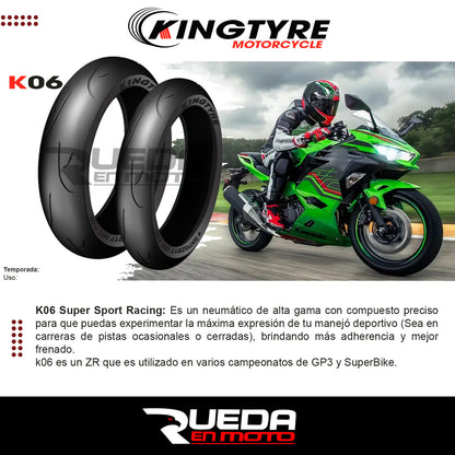 140/70R17(ZR) Kingtyre K06 Neumático Moto