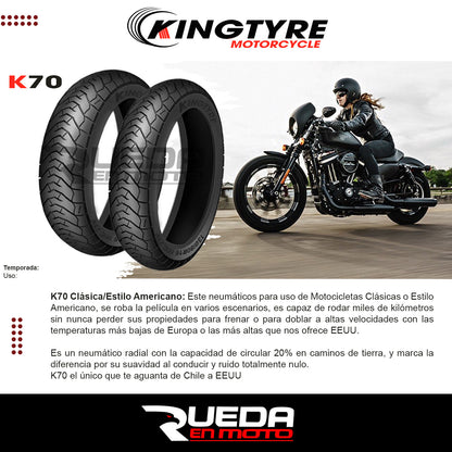 130/70r12 Kingtyre K70 Neumático Scooters Radial Premium