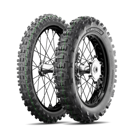 Pareja 90/90-21 + 140/80-18 Michelin Enduro Medium 2 - Neumático Moto